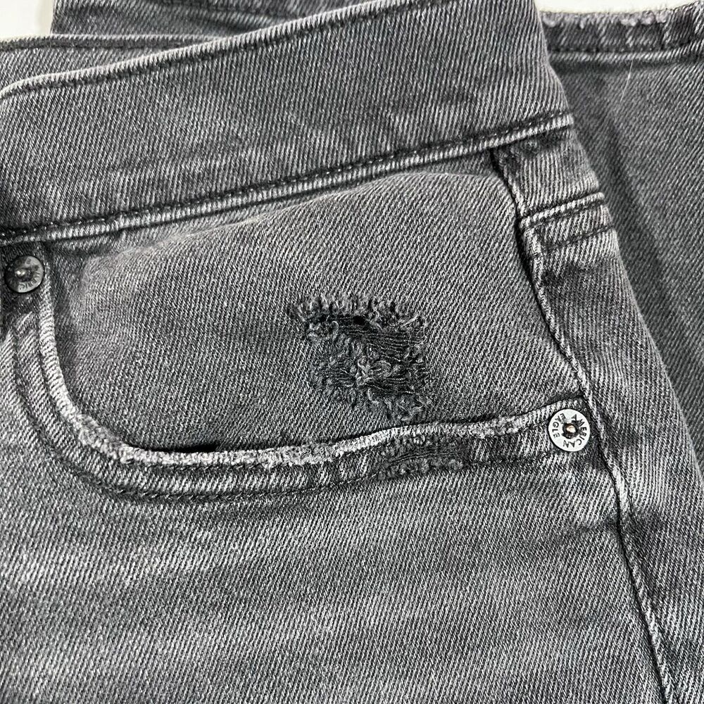 American Eagle Outfitters Straight Leg Stretch Jeans Women's Size 16 Reg - Picture 5 of 16